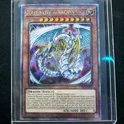 Yu-Gi-Oh! TCG: Rainbow Dragon Quarter Century Secret Rare TN23-EN004 MT - Image 1