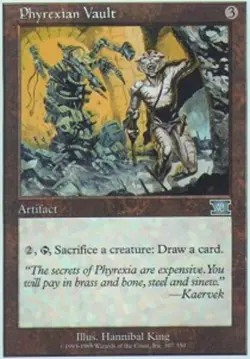 Phyrexian Vault - Classic Sixth Edition #307/350 MTG Magic The Gathering - Image 1