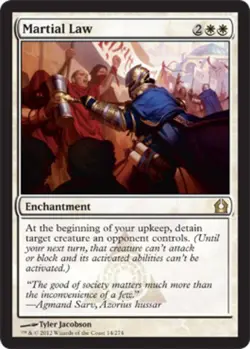Martial Law - Return to Ravnica #014/274 MTG Magic The Gathering - Image 1