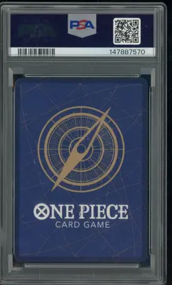 2023 One Piece OP03 Wanted Alternate Art #012 Monkey D. Luffy PSA 10 GEM MINT - Image 2