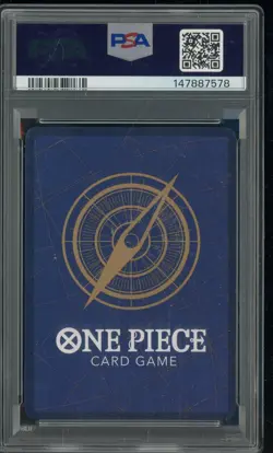 2022 One Piece OP01 EN Errata Alternate Art #016 Nami PSA 10 GEM MINT - Image 2