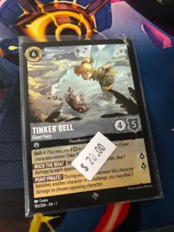 Tinker Bell - Giant Fairy - The First Chapter 4x x4 Disney Lorcana Playset - Image 1