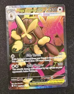 Mega Lopunny EX 115/094 Phantasmal Flames English Pokemon Cards TCG - Image 1