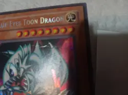 Blue Eyes Toon Dragon 1st Edition Yu-Gi-Oh! Card (MRL-000) Secret Rare HP - Image 3