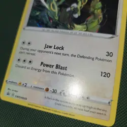 WHOLE SWIRL 🌀💫BLEED Rayquaza SWSH029 Cosmos Holo Crown Zenith Pokemon Card - Image 3