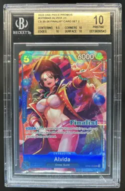 2025 One Piece Promo Alvida Finalist Card Set 2 #OP09-043 BGS 10 Pristine - Image 1