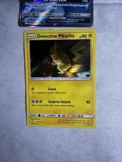 RARE Pokemon Card Lot: Lapras GX Full Art 139/149 + Detective Pikachu Holo Set - Image 5