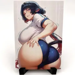 Zenless Zone Zero Jane Doe Sexy Hot Anime Waifu Girl Lewd Goddess Story Art Card - Image 1