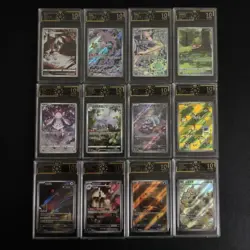 12 Lot OCD 10 Pokemon TCG Chinese Card AR Art Rare diancie Greavard Veluza FI38 - Image 1