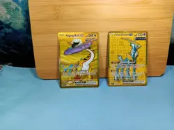 Pokemon TCG Raging Bolt EX Scarlet & Violet Temporal Forces 218/162 Gold Card - Image 1