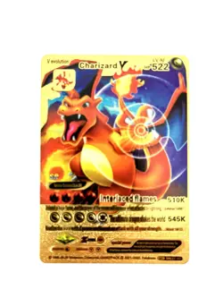 Pokemon gold foil fan art cards. Sold Individually In Clear Protective Sleeve. - Image 1