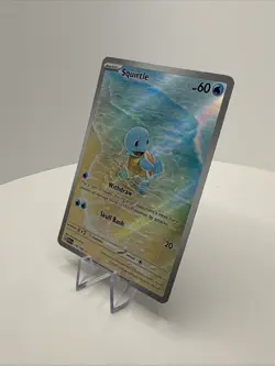 Pokemon Squirtle 170/165 Scarlet & Violet 151 Illustration Rare Holo Card - Image 3