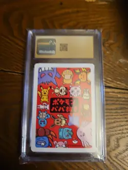Pikachu Pokemon Playing Card 2019 Jpn Old Maid Cgc Gem Mint 10 - Image 2