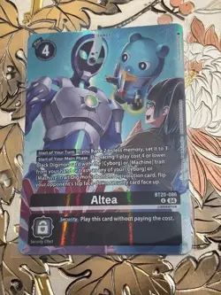 Digimon Card Game Liberator Debugger PB-22 Altea BT20-086 U Alt Art - Image 1