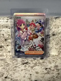 Pokemon TCG - Lacey - 172/142 - Stellar Crown - SIR - NM Card - Image 1