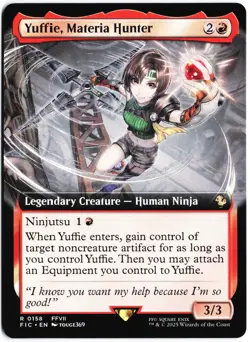 Yuffie, Materia Hunter (Extended Art) R Commander: FINAL FANTASY 158 NM - Image 1