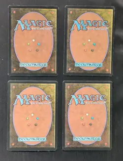 MTG Swords to Plowshares Playset Revised x 2, 4th x 2 LP and NM See Pics - Image 2