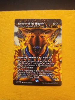 Splinter of the Shadows - Ashcoat of the Shadow Swarm (Borderless) Teenage... - Image 1