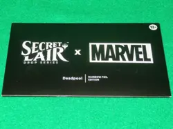 MTG SECRET LAIR MARVEL DEADPOOL RAINBOW FOIL NEW SEALED - Image 1