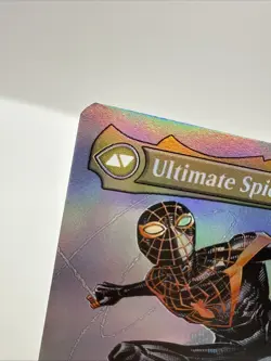 MTG Miles Morales (0200) (Borderless) Spider-Man Foil Magic The Gathering - Image 2