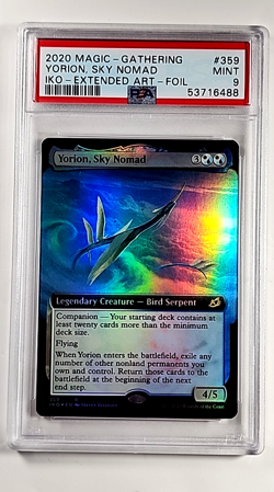 2020 MTG Magic the Gathering Ikoria Foil #359 Yorion Sky Nomad PSA 9 None Higher - Image 1
