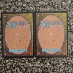 Magic The Gathering Beta Wild Growth x2 Enchantment Land Green Mark Poole - Image 2