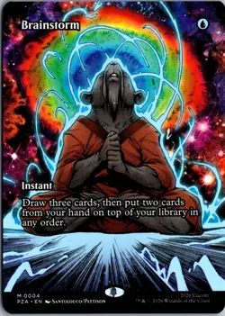 Brainstorm (Borderless) M Teenage Mutant Ninja Turtles Source Material 4 NM Magi - Image 1