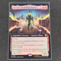 Electro, Assaulting Battery - 0260 - R - Extended - Foil - MTG - NM/M - Image 1