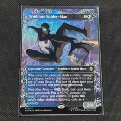 Symbiote Spider-Man -0217 - R - Borderless - Foil - Spider-Man - MTG - NM/M - Image 1