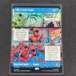 The Clone Saga - 0219 - R - Borderless - Foil - Spider-Man - MTG - NM/M - Image 1