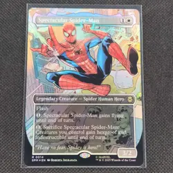 Spectacular Spider-Man - 0014 - R - Borderless - Foil - Spider-Man - MTG - NM/M - Image 1