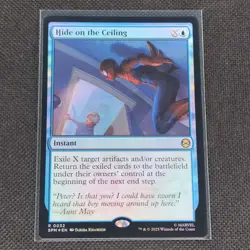 Hide On The Ceiling - 0032 - R - Foil - Spider-Man - MTG - NM/M - Image 1