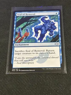 Magic the Gathering Modern Horizons 2 Seal of Removal - Image 1