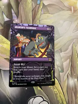 Splinter's Technique (Showcase) Teenage Mutant Ninja Turtles 233 NM - Image 1