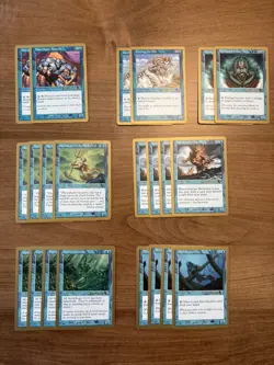 Magic the Gathering MTG World Championship Deck 2001 Alex Borteh NM Complete Set - Image 5
