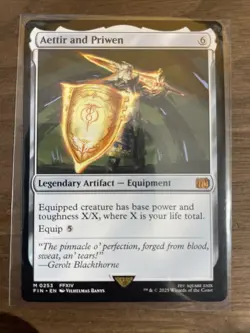 MTG Aettir and Priwen English Final Fantasy FIN - Image 1