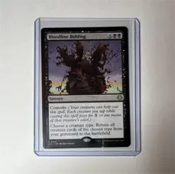 Magic: The Gathering Lorwyn Eclipsed Bloodline Bidding Sorcery 0091 - Image 1