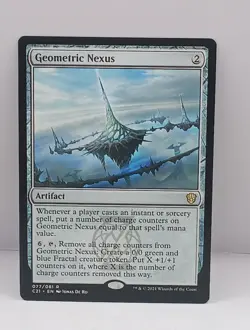 Magic the Gathering MTG Geometric Nexus (77) Commander 2021 NM - Image 1