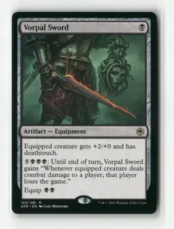 Vorpal Sword - #124 - Non Foil - MTG - Near Mint - Image 1