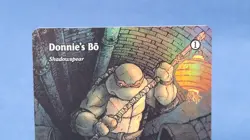 Donnie's Bo - Shadowspear - Foil - Borderless Teenage Mutant Ninja Turtles MTG - Image 3