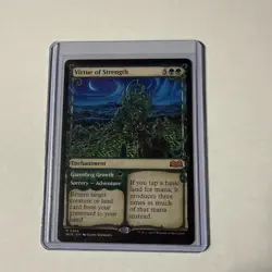 MTG Virtue of Strength (Showcase) Wilds of Eldraine Regular - Image 1