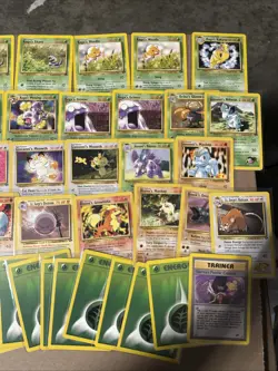 Lot Of 38 Pokemon Gym Heroes Giovanni’s, Blaine’s, Erika’s, Koga’s C/UC LP-NM - Image 3