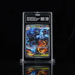 Pokemon Mega Charizard X EX SIR 125/094 Phantasmal Flames TAG 10 GEMT MINT - Image 1