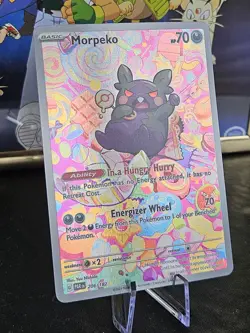 🔥 MORPEKO 206/182 🌟 PSA CONTENDER PARADOX RIFT ILLUSTRATION RARE FULL ART HOLO - Image 2