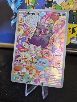 🔥 MORPEKO 206/182 🌟 PSA CONTENDER PARADOX RIFT ILLUSTRATION RARE FULL ART HOLO - Image 3