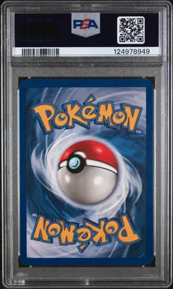 1999 POKEMON FOSSIL 1ST ED #12 MOLTRES-HOLO PSA 8 - Image 2