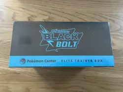 Black Bolt Pokemon Center Elite Trainer Box (Exclusive) - Sealed New - Image 3