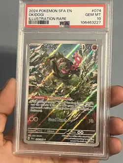 2024 Pokemon SV Shrouded Fable Okidogi #074/064 PSA 10 - Image 3
