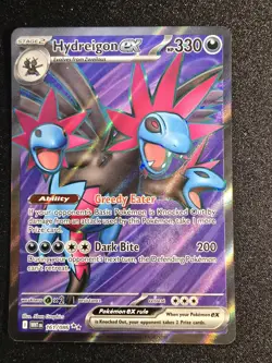 Hydreigon ex Pokemon White Flare 161/086 Full Art Ultra Rare NM - Image 1