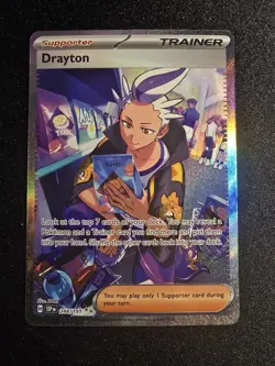 Drayton 244/191 Pokemon Surging Sparks Special Illustration Rare - Image 1